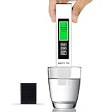 BMUT 3in1 TDS Messgerät mit EC sowie Temperatur Meter– digitaler Wasserqualität-Tester, Messbereich 0-9999ppm, für Wasser, Pflanzen, Aquarien, Trinkwasser, u.s.w.