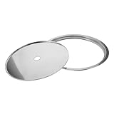 BEBEMOKO Induktionsherd Wärme Diffusor Ring Edelstahl Wärme Diffusor Platte für Induktionsherde Ideal für gleichmäßiges Erhitzen und Kochen Küche 1 Set