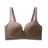 Korsett Bustier, sexy, rot, Unterwäsche für Damen, ohne Unterwäsche, große Größe, für Damen, große Brust, kleine Uhr, schmal, auf dem BH, hygienisch, waschbar, Bio, coffee, 80E