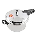 GOWENIC Schnellkochtopf Pot, Aluminiumlegierung Schnellkochtopf für Zuhause (24 cm/7l)