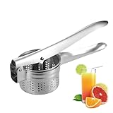 Gemüsesaftpresse aus Edelstahl, Zitronenpresse aus Edelstahl, manuelle Saftpresse mit Saftpresse, spart Arbeitskräfte, Zitruspresse, Limette, Orange, Saftpresse
