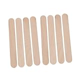 Gogogmee 50 Stück Haarentfernung Wachsspatel aus Holz Vielseitige Wachs Sticks für Gesicht und Körper Sicherer Langlebiger Holzspatel für Salon und Heimgebrauch