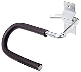 Alberts 801977 Skihalter | gebogen | galvanisch blau verzinkt | Hakenhöhe 70 mm | Hakenbreite 130 mm