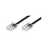 Goobay 50256 ISDN Modularanschlusskabel, RJ45-Stecker (8P4C)  RJ45-Stecker (8P4C)