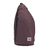 Carhartt Unisex-Erwachsene Schultertasche mit seitlicher Schnalle und Tablet-Hülle Rucksack, Wein, Einheitsgröße