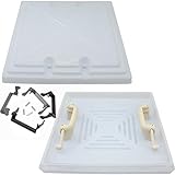MPK Ersatzhaube Modell 42/420 Dachluke Dachfenster Dachhaube 40 x 40 cm Wohnwagen Wohnmobil Caravan Boot