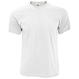 Fruit of the Loom T-Shirt, weiß, L