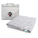 Dormabell Kamelhaarflaum Bettdecke WB1 135x200 cm, Sommerdecke mit 400 g Füllung aus 100% Kamelhaar, feiner Micro-Modal-Batist Bezug, temperaturausgleichend, atmungsaktiv, naturbelassen