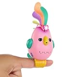 Fingerlings Sweet Tweets Interactive Bird: Debbie, Record & Play Secret Messages, 40+ Sounds & Reactions, Pink