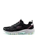 Skechers Damen Hillcrest Pure Escapade Walking-Schuh, Schwarz Multi, 39.5 EU