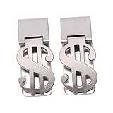 OUNONA 2 Stück Geldklammer Langlebiger Metall Money Clip Verschleißfest Kompakt und Leicht Stilvolles Design Sicherer Halt für Bargeld und Karten Praktisch für Herren und Damen
