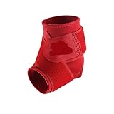Ayztantine Fußgelenkbandage Sport 1 Stück Sport-Knöchelstütze, Laufen, Fitness, Kompressionsbandage, schützender Knöchel(RED-L,L)