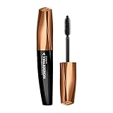 Manhattan Wonder’Full Mascara, Fb. 001 Extreme Black, Tiefschwarze Wimperntusche für ausdrucksstarkes Volumen, 11 ml