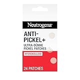 Neutrogena Anti-Pickel+ Ultra-Dünne Pickel Patches 24stk. Hydrokolloid-Technologie,bekämpft Unreinheiten, reduziert Pickelgröße, schützt vor Pickelmalen