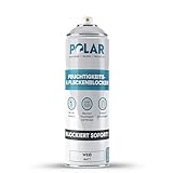 Polar Feuchtigkeits und Fleckenspray - Weiß Matt - 500ml - Einschichtlack zur Feuchtigkeitsabdichtung - Isoliert Flecken und Schimmel an Innenwänden und Decken