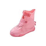 grill Handschuhe Herren Fallen Kinder Overshoes Kinder Trainer Regen Protektoren wasserdichte Kinder Schuh Schutz Schulausflug Aktivität Urlaub Wasser Proof Cover Z-96 Pink Babyyy Month 32