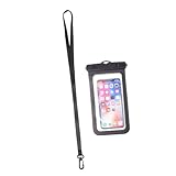 CLISPEED wasserdichte PVC Handytasche mit Transparentem Touchscreen Fenster Robustes Schutzetui für Strand Tauchen Schwimmen Angeln und Wassersport Einfache Bedienung Vielseitig Einsetzbar