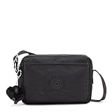 Kipling ABANU M Mittelgroße Umhängetasche, Black Noir (Schwarz)