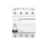 Schneider Electric FI-Schutzschalter Acti9 iID, 4-polig, 40A, 30mA, Typ A, Erdschlussschutzzeit unverzögert, Artikelnummer A9Z21440