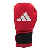 adidas Unisex – Erwachsene Hybrid 25 Boxhandschuhe, Rot, 12 oz EU