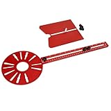 Doppelkopf Einstellbare Kanten Trimmer Cutter Radius Fräsen Mit 180 ° Rotatable Zaunbasis Für Holzmetall Fertigaufgaben Fräsenschneider