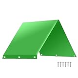 Dachplane Dachfolie Für Spielhaus Abdeckplane Plane, Wasserdichte Abdeckung für Spielturm Spielplatz, Ersatzdach, 132 x 228 cm, Outdoor-Dachüberdachung, für Spielplatz-Schattenschutz, Outdoor (Grün)