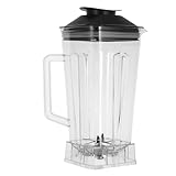 BESPORTBLE Ersatz Mixerkrug 2L für Gewerbliche Mixer aus Robustem Kunststoff Großer Saftbehälter für Smoothies Sojamilch und Vielseitige Lebensmittelzubereitung Wiederverwendbar