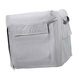 Toyvian Generatorabdeckung Abdeckung für Generator UV-beständige Generatorhaube Generator Schutzhaube Regen wasserdichte Abdeckung für tragbaren Generator Universal- 600d Oxford-Stoff Grey