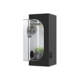 TH Deluxe D600 Grow Zelt Growzelt Box 50x50x120 cm ohne Sichtfenster