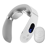 Nackenmassagegerät Mit Wärme - Kabelloses Massagegerät Für Nacken Und Schultern,Tragbares Körper Muskelmassage Entspannungsgerät Für Papa Mama Ihn Sie