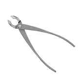 Watris Veiyi Bonsai Schere, Bonsai Werkzeug Zubehör, Edelstahl Bud Trimmer, Multifunktionale Cutter Garten für Terrasse Rasen Garten, 21.3cm