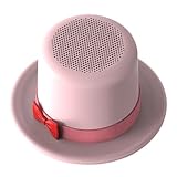 Kabelloser Lautsprecher - Zylinderhut-Mundharmonika-Lautsprecher, Mini-Magnetlautsprecher mit Telefonhalter, tragbarer Audio für Zimmer, Auto, Picknick, Party, Reisen,