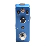 Gitarren-Kompressorpedal, 2 Modi Kompressionseffektpedal mit LED-Anzeige für klaren Status und flexibles Sound-Design