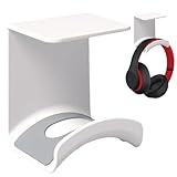 Gaming-Kopfhörerständer: Stilvoller Gaming-Kopfhörerständer, moderner Kopfhörer-Bildschirm, modischer Ständer in Kopfform, Schreibtisch-Aufbewahrung für Spiele