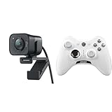 Logitech StreamCam - Livestream-Webcam & MSI Force GC30 V2 White Kabelloser