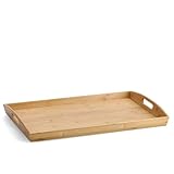 Zeller 25271 Tablett, Bamboo 58 x 38 x 6 cm