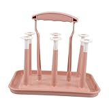 Toyvian Babyflaschen Trockenständer mit Abnehmbarem Design Platzsparender Flaschenhalter für Babyflaschen Wasserflaschen und Teetassen Vielseitiger Organizer für Küche
