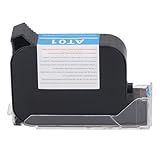 Gearwell Ink Patrone, schwarz 42 ml 12,7 mm Inkjet -Patrone mit schneller Trockencodierung, Druckerkartusche für SC12 SC12T CP12 CP12W SC12KJ