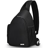VBPCEFZTLK Digital SLR Kamera-Rucksack Fotografische Ausrüstung Outdoor-Reise Stoßfest wasserdichte Umhängetasche Fit for Nikon Fit for Sony Fit for Canon Kameratasche(schwarz)