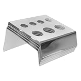 Gatuida 5 Stück Tattoo Pigment Holder aus Edelstahl Farbbehälter Organizer für Professionelle Tattoo Supplies Langlebig Vielseitig und Praktisch