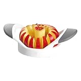 Apfelschneider Edelstahl Apfelteiler Zum Zerschneiden Apfelspalter Apfelspaltenschneider Apfelschäler Apfelzerteiler Apfelstecher Apfelkernausstecher Apfelportionierer Apfelentkerner 17x10cm