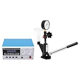 Mqwdxzfes 600 Bar Einspritzdüse Prüfgeräte, Einspritzdüsenprüfgerät Set, Common Rail Injector Tester, Benzindruck Messgerät, Diagnosegerät für Kfz-Reparatur Kalibrierung Druckprüfung, 0-8000 PSI