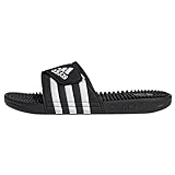 adidas Unisex Adissage Schlappen, Core Black/Ftwr White/Core Black, 43 EU