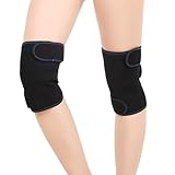 Laikoutd 1 Paar Warme Knieschalter Für Therapie Kniestütze Kniepolster Kniewärmer Für Männer Frauen Selbstheizung Kniestütze Thermische Knieunterstützung