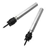 Wjelet 2 Stück Schweißpunktbohrer, Rotations-Punktschweißschneider, Bohrer, Punktschweißschneider, Punktschweißbohrer, 3/8 Zoll und 5/16 Zoll