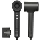 TQQ Haartrockner, 200 Million Negativ Ionen Fön, 110.000 U/min Bürstenloser Motor Schnelles Trocknen Föhn, 57dB Geräuscharm Haarföhn für Zuhause, Reisen
