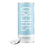 SHEKO Eiweißshake zum Abnehmen | Eiweißpulver Kokos 25 Mahlzeiten | Ideal als Proteindrink oder vollwertige Mahlzeit | Protein Shake glutenfrei