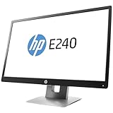 HP Elite Display E240 Monitor 24' 16:9 Full HD IPS VGA HDMI Display Port Schwarz (Generalüberholt)