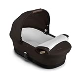 CYBEX Gold GAZELLE S Cot Kinderwagenaufsatz, Ab Geburt bis ca. 6 Monate (max. 9 kg), Für CYBEX Gazelle S und e-Gazelle S, Chocolate Brown