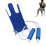 Sockenanziehhilfe - Strumpfanziehhilfe, Sockenhilfe - ergonomisches Hilfsgerät aus PP mit Schaumstoffgriffen, rutschfest und ohne Bücken nutzbar, ideal für Senioren oder eingeschränkte Mobilität